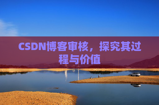 CSDN博客审核,探究其过程与价值
